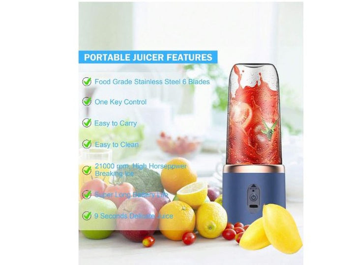Juicer électrique portable sans fil – Mixeur de fruits pratique - 400ML