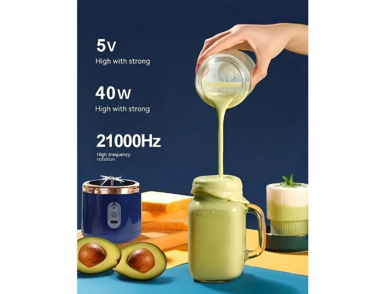 Juicer électrique portable sans fil – Mixeur de fruits pratique - 400ML