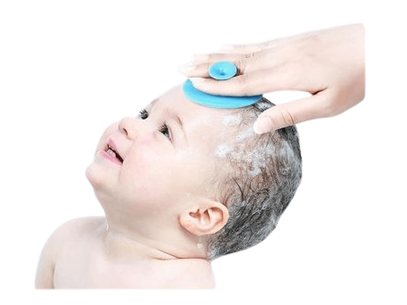 Ensemble de 3 Brosses de Douche en Silicone pour Cheveux