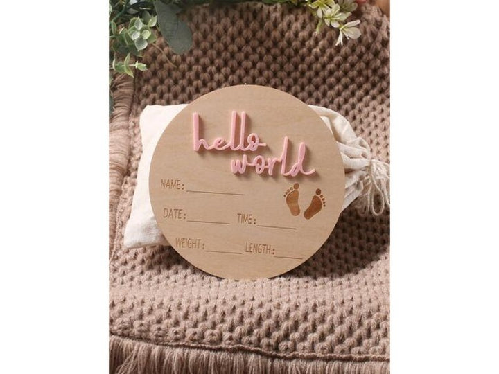 Accessoire naissance Bébé – Lettres Personnalisées Décoratives