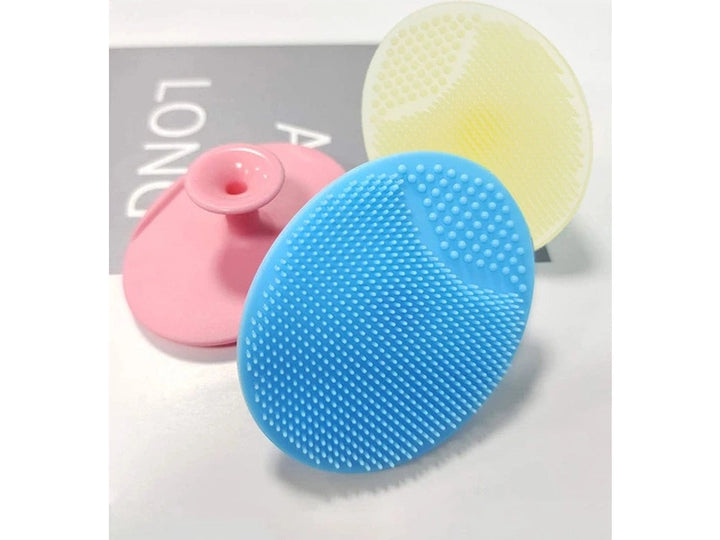 Ensemble de 3 Brosses de Douche en Silicone pour Cheveux