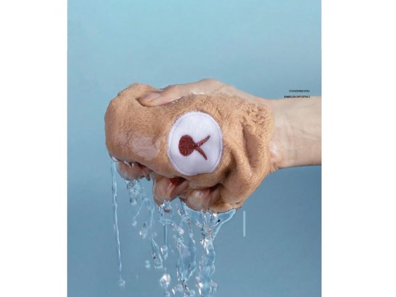 Bonnet Séchage Cheveux - Enfant en Molleton de Corail