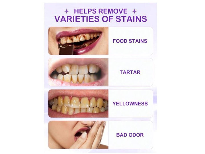 Poudre à dents violette SlowSunday,45g