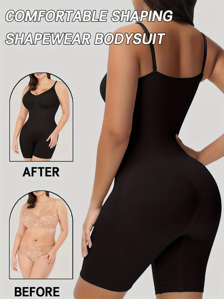 Body Shaper Femme Sans Couture avec Ceinture Gainante – Contrôle Ventre (Taille S)