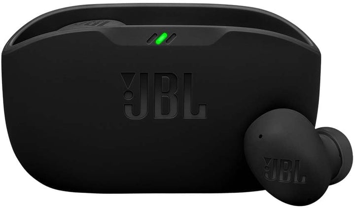 JBL Wave Buds 2, Écouteurs sans Fil Bluetooth, 40 h d'autonomie, Son Pure Bass, Technologie Smart Ambient, résistance à l'eau et à la poussière IP54, Connexion multipoint, Noir