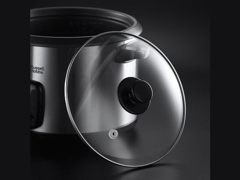 RUSSELL HOBBS - Cuiseur de Riz avec Cuillère et Dosette Intégrés - (1,8L)