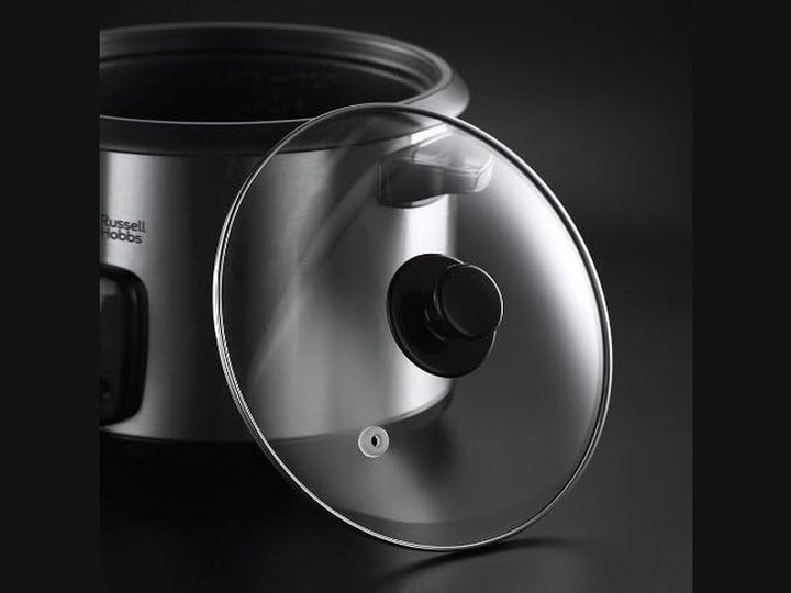 RUSSELL HOBBS - Cuiseur de Riz avec Cuillère et Dosette Intégrés - (1,8L)