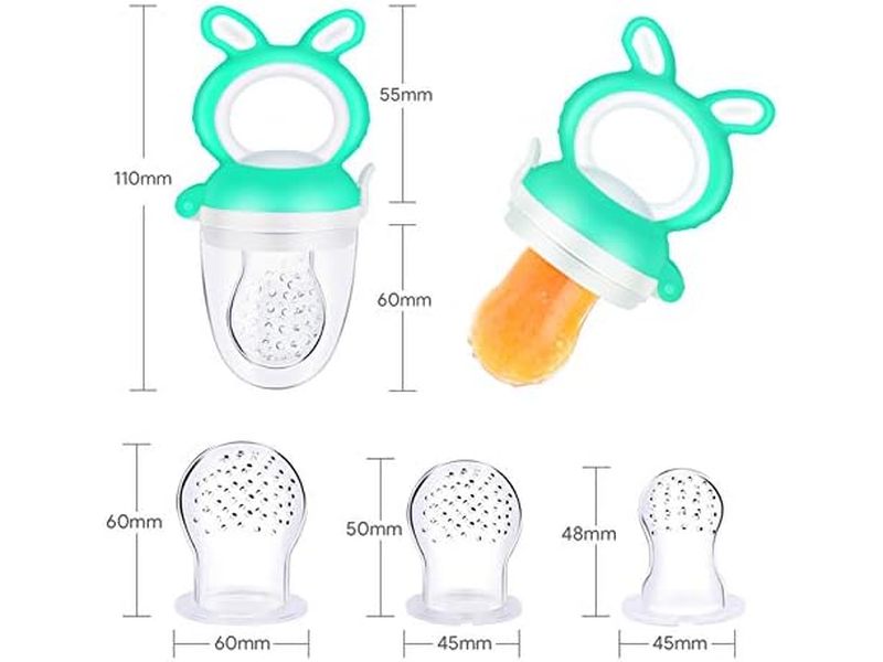 Oladwolf - Tétine de Silicone pour Bébé avec Poignée Lapin