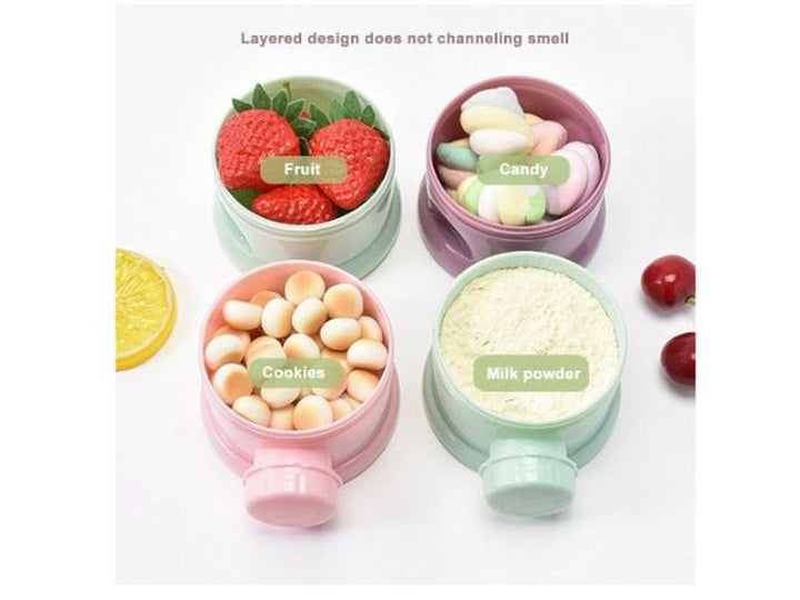 Distributeur, doseur de Lait Pour Bébé Portable Avec Grande Capacité