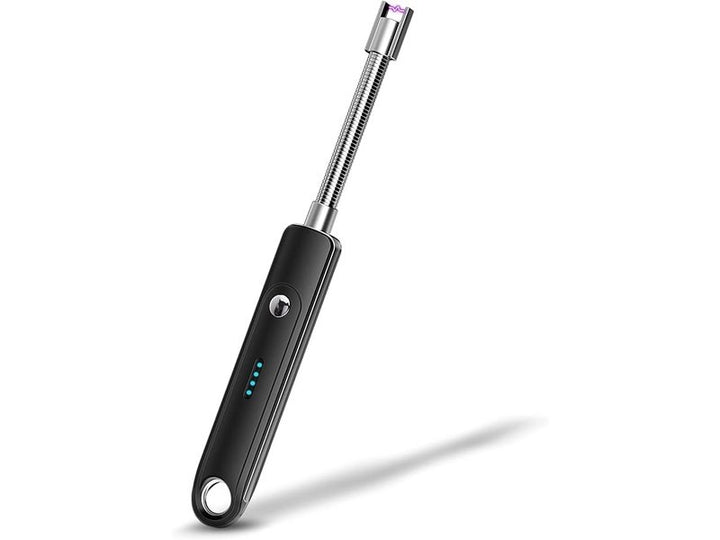 Briquet rechargeable à arc électrique couleur gris anthracite