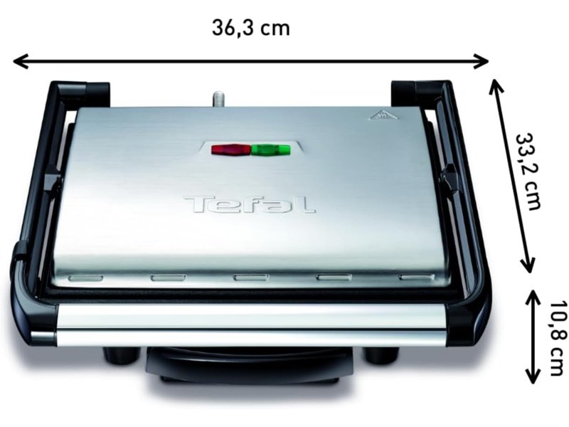 TEFAL - Grill & Presse Panini 2000W – Multifonction