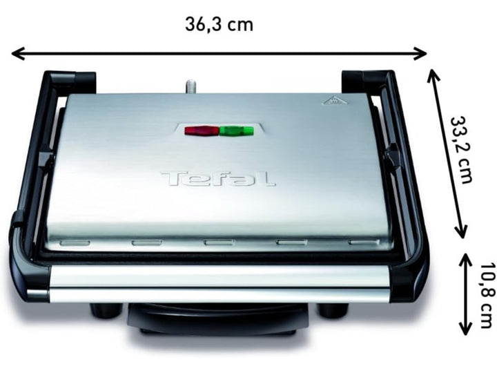TEFAL - Grill & Presse Panini 2000W – Multifonction