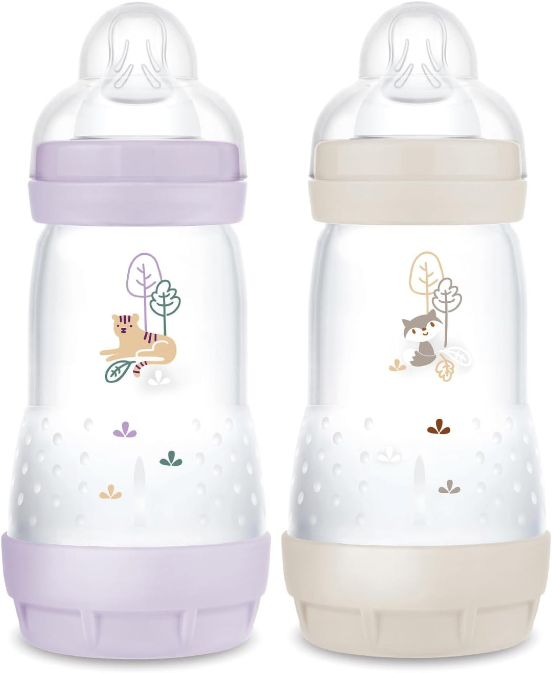 MAM - Easy Start Biberon anti-coliques avec tétine en silicone - 260 ml