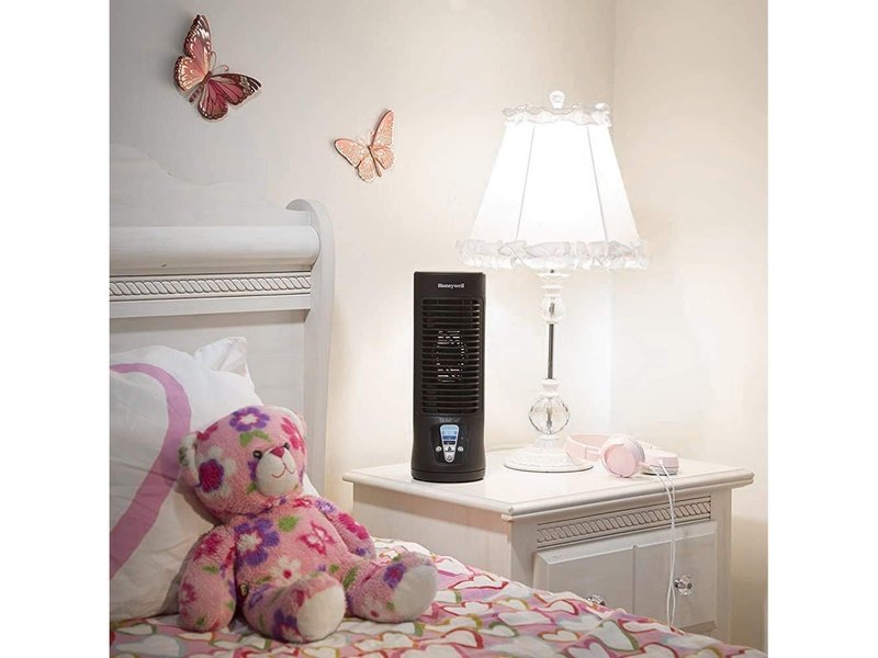 HONEYWELL – Ventilateur de Table QuietSet Oscillant – Silencieux et Compact (HTF210BE)