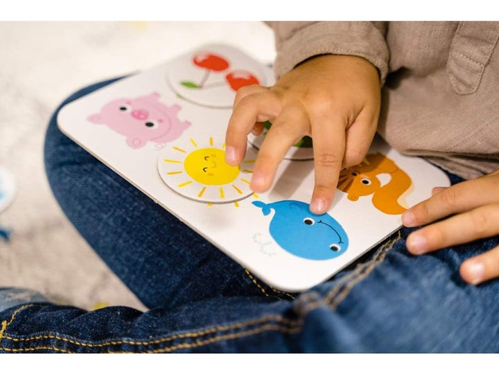 Nathan - La Petite Ecole - Jeu Educatif pour Apprendre les Couleurs et Formes