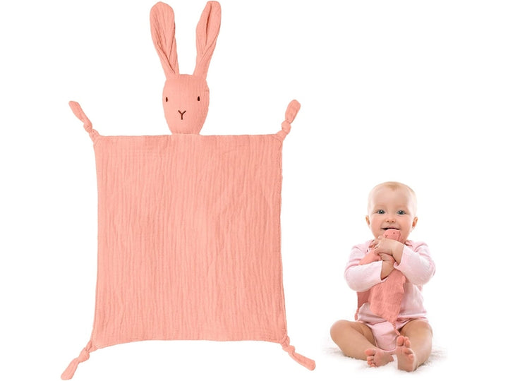 Serviette de Bébé Vicloon, Douce Couverture de Sécurité et Jouet Doudou