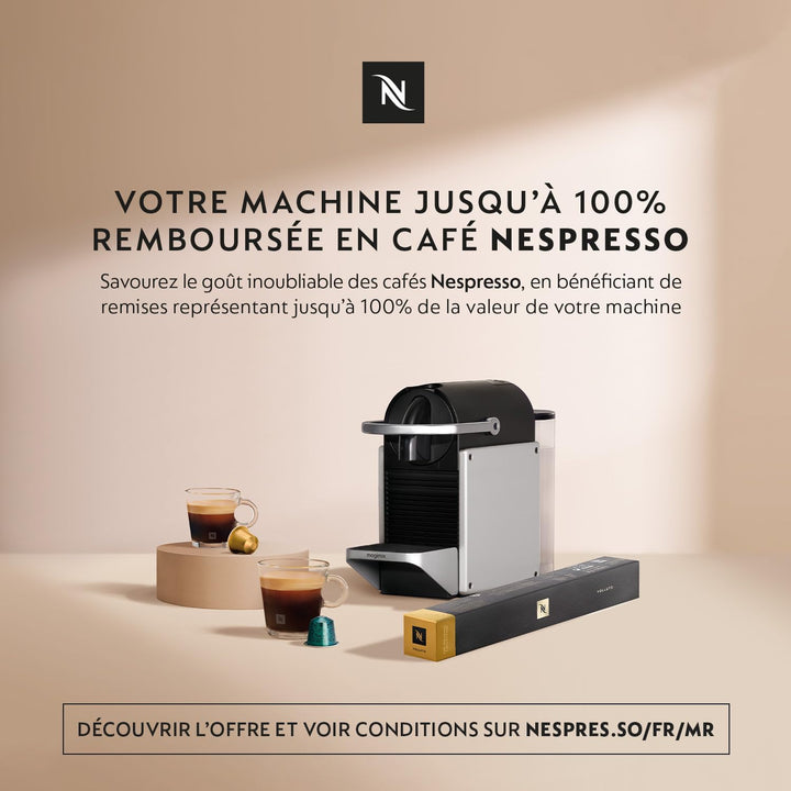 NESPRESSO - Krups Machine à Café Inissia Blanche Cafetière Espresso