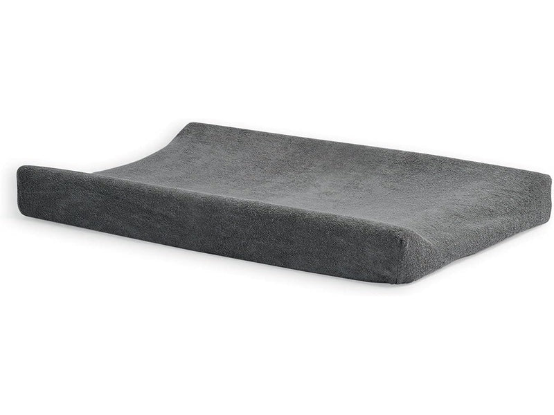JOLLEIN - Housse de Matelas à Langer – Tissu Éponge Gris Storm