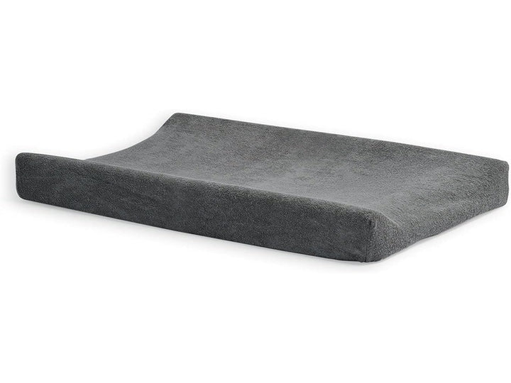 JOLLEIN - Housse de Matelas à Langer – Tissu Éponge Gris Storm