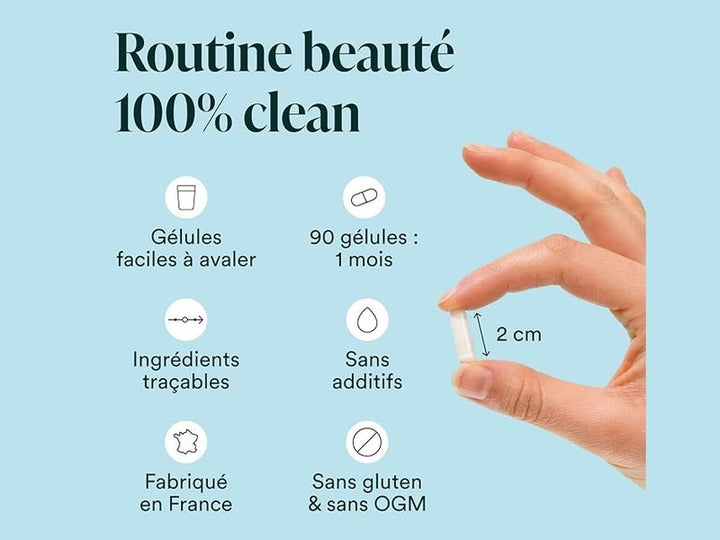 NOVOMA - Collagène Marin Novoma avec Acide Hyaluronique, 90 gélules