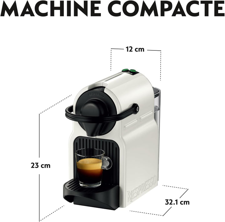 NESPRESSO - Krups Machine à Café Inissia Blanche Cafetière Espresso