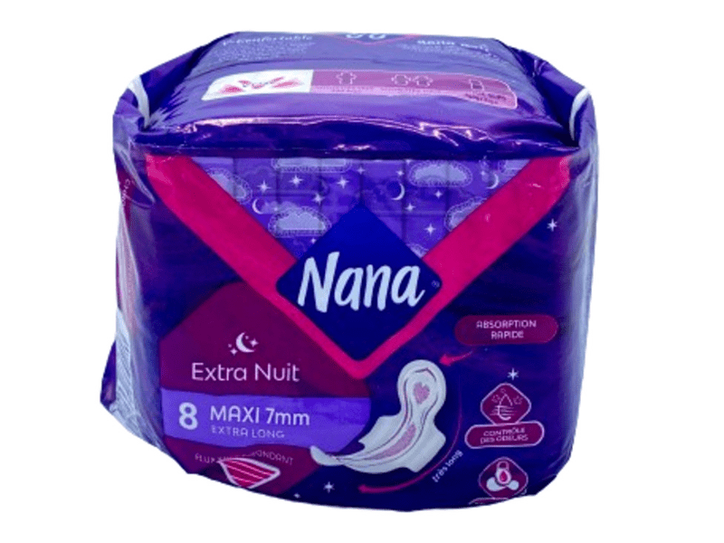 Nana serviettes hygiéniques Goodnight x8