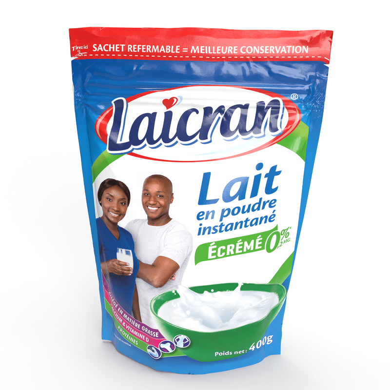 Laicran - Lait en Poudre écrémé- 400G
