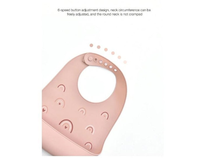 Bavoirs En Silicone Imperméables Et Étanches Pour Bébé, Unisexe, 2 Pièces