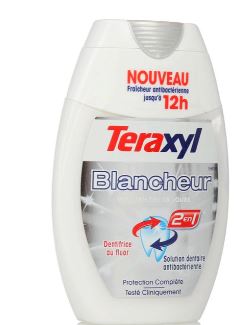 Dentifrice 2 en 1 blancheur 75ml - TERAXYL