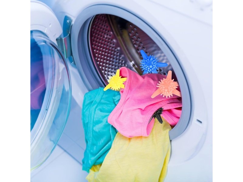 DIUJH44Y-Anti Poil Machine à Laver avec Boules de Lessive