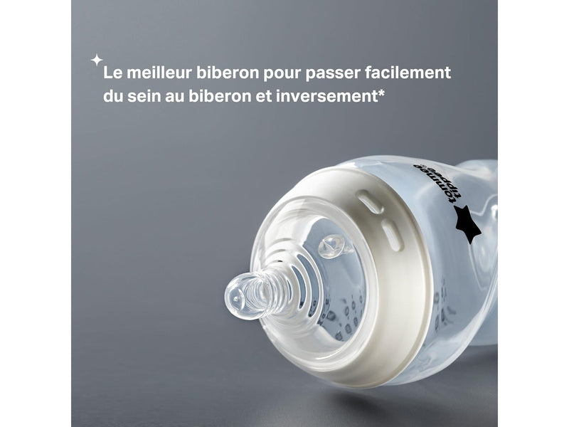Tommee Tippee - Coffret de Naissance Natural Start - Biberons Anti-Colique 150ml/260ml