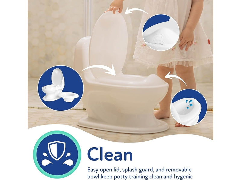 Pot Bébé NUBY Dr. Talbot’s – Avec Son de Chasse, Couleur Blanche