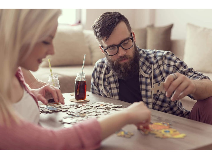 Puzzle Éléphant à Colorier – 500 Pièces Antistress Adulte & Enfant