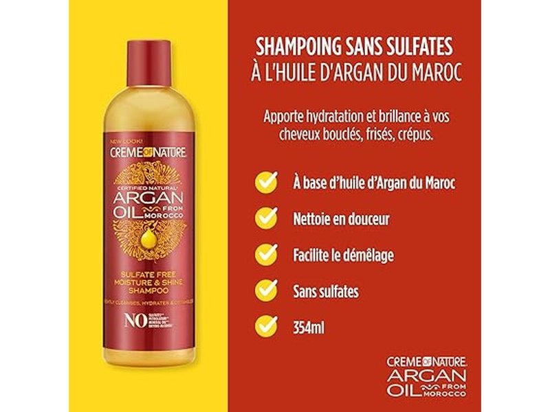CREME OF NATURE - Soin Revitalisant Intensif à l’Huile d’Argan - 354 ml
