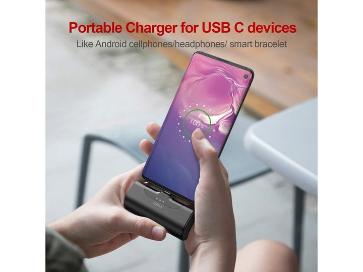 iWALK Chargeur Externe USB-C 4500mAh – Compact et Rapide