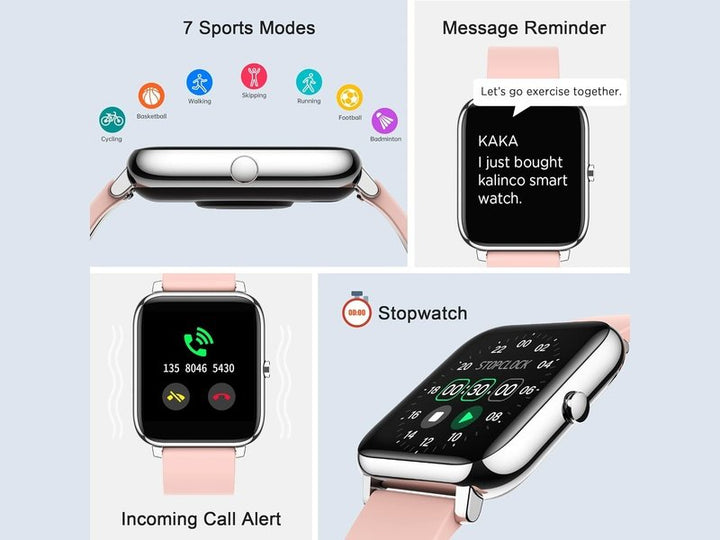 KALINCO - Montre Connectée Femme