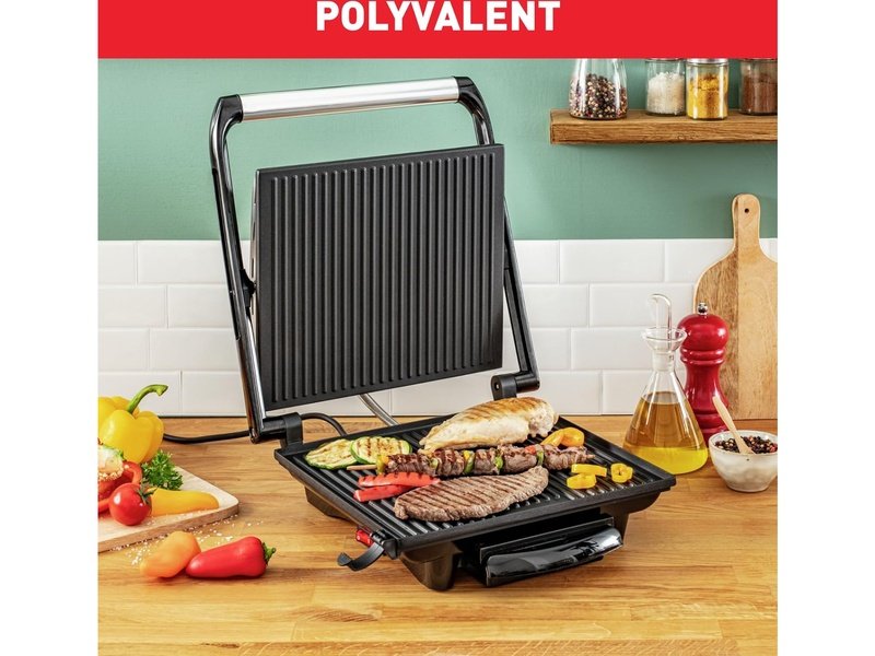 TEFAL - Grill & Presse Panini 2000W – Multifonction