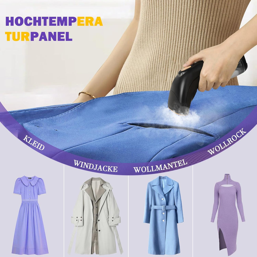 ROLIPO – Défroisseur Vapeur Portable Compact et Léger – Noir