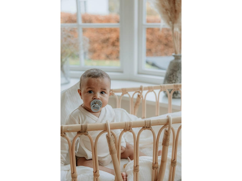 Sucettes BIBS – Lot de 2, Couleurs Douces en Boîte Bonbon