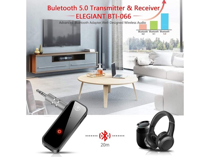 Récepteur Bluetooth Voiture avec Adaptateur MPAD PCASE – C28 Wireless