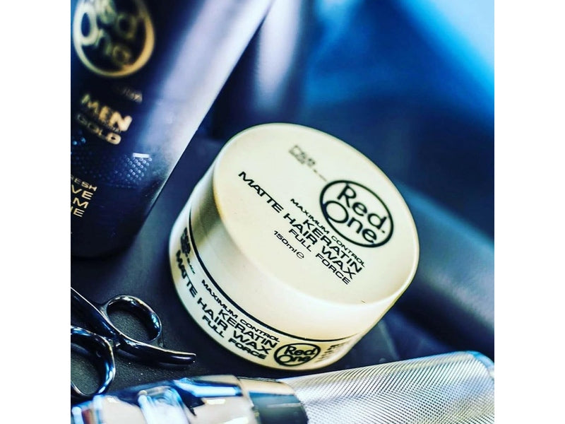 Red One - Cire Coiffante Enrichie à la Kératine Effet Mat - 150 ml