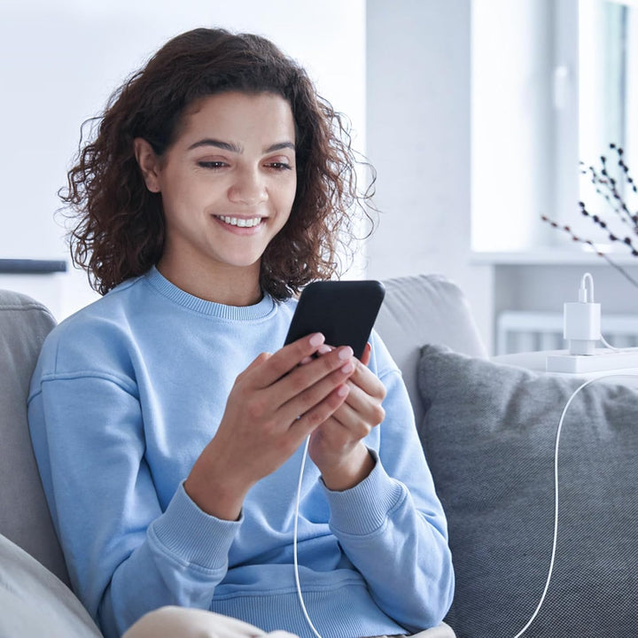 Chargeur pour iPhone 15 16, 20W apple original chargeur rapide avec 60W 1M+2M câbles