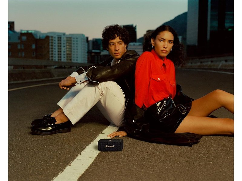 MARSHALL EMBERTON - Baffle Bluetooth Portable, sans Fil, Noir