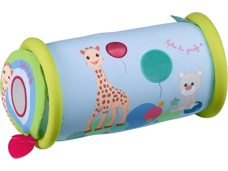 Sophie la Girafe Traversin d'activités  – Rouleau Ludique pour Bébé, Jouet Multifonctions