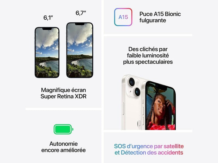 Écouteurs Apple AirPods (3e génération) en blanc avec étui de recharge