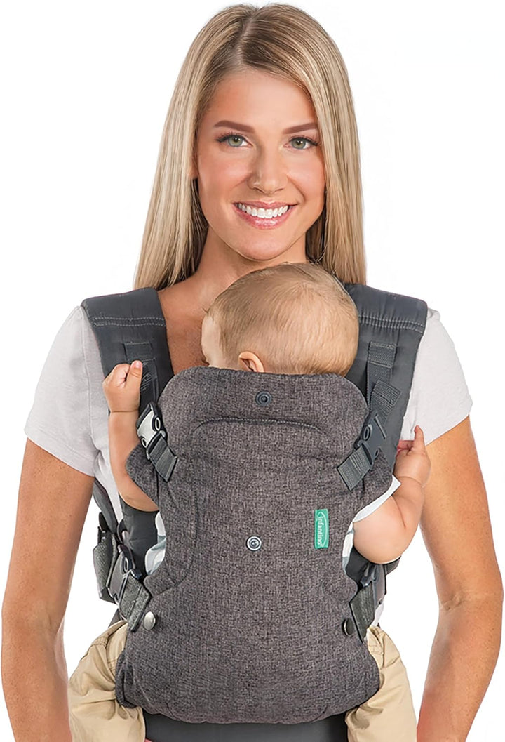 INFANTINO FLIP 4-en-1 - Porte-Bébé Ergonomique- Physiologique Multi-Positions