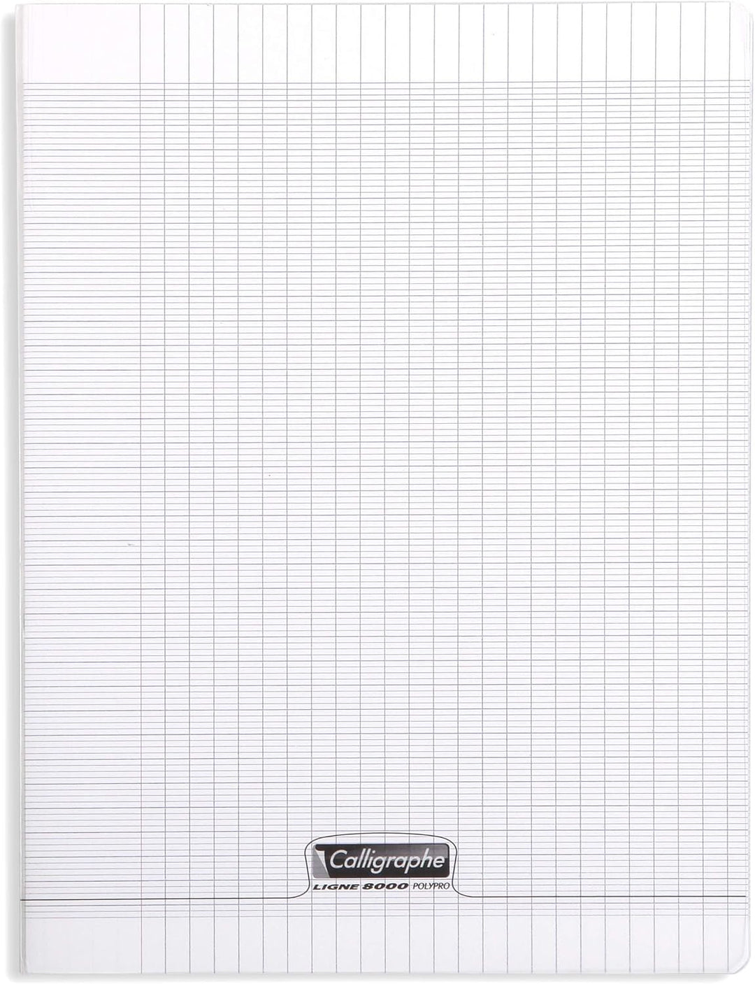 Calligraphe grand cahier 96 pages transparent