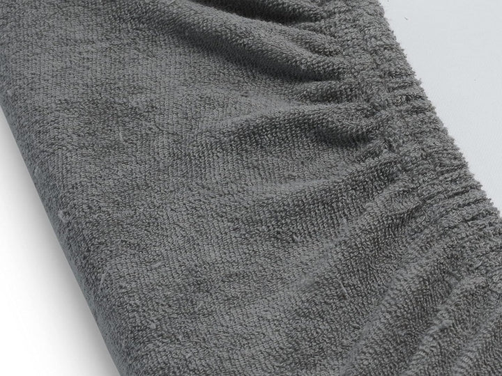 JOLLEIN - Housse de Matelas à Langer – Tissu Éponge Gris Storm