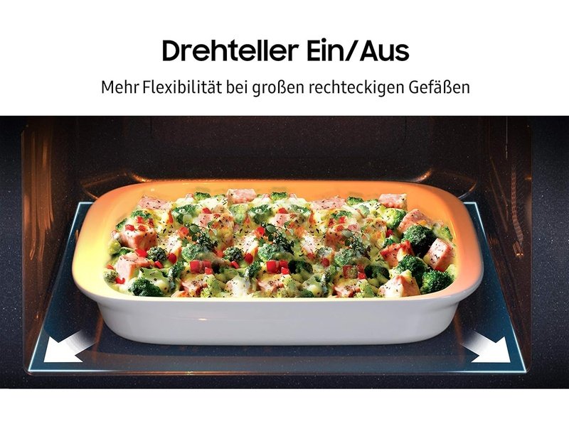 SAMSUNG - Four à micro-ondes Autonome avec Technologie de Décongélation Rapide