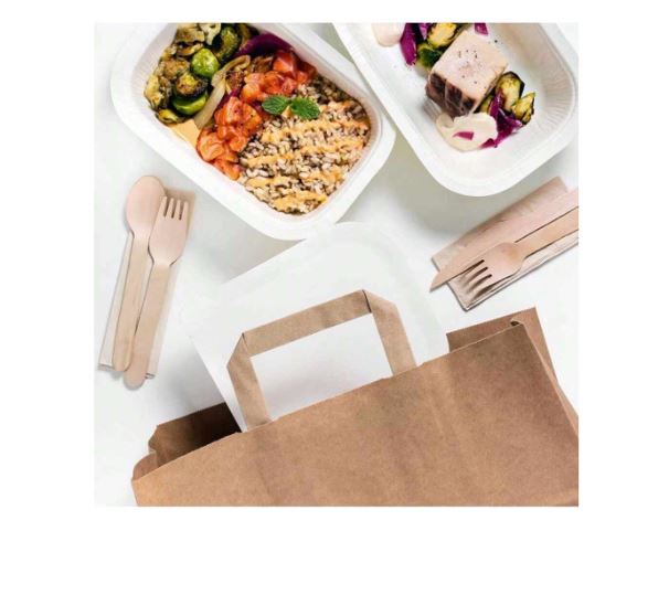 Set de couverts en bois jetables – 200 pièces 100% naturels